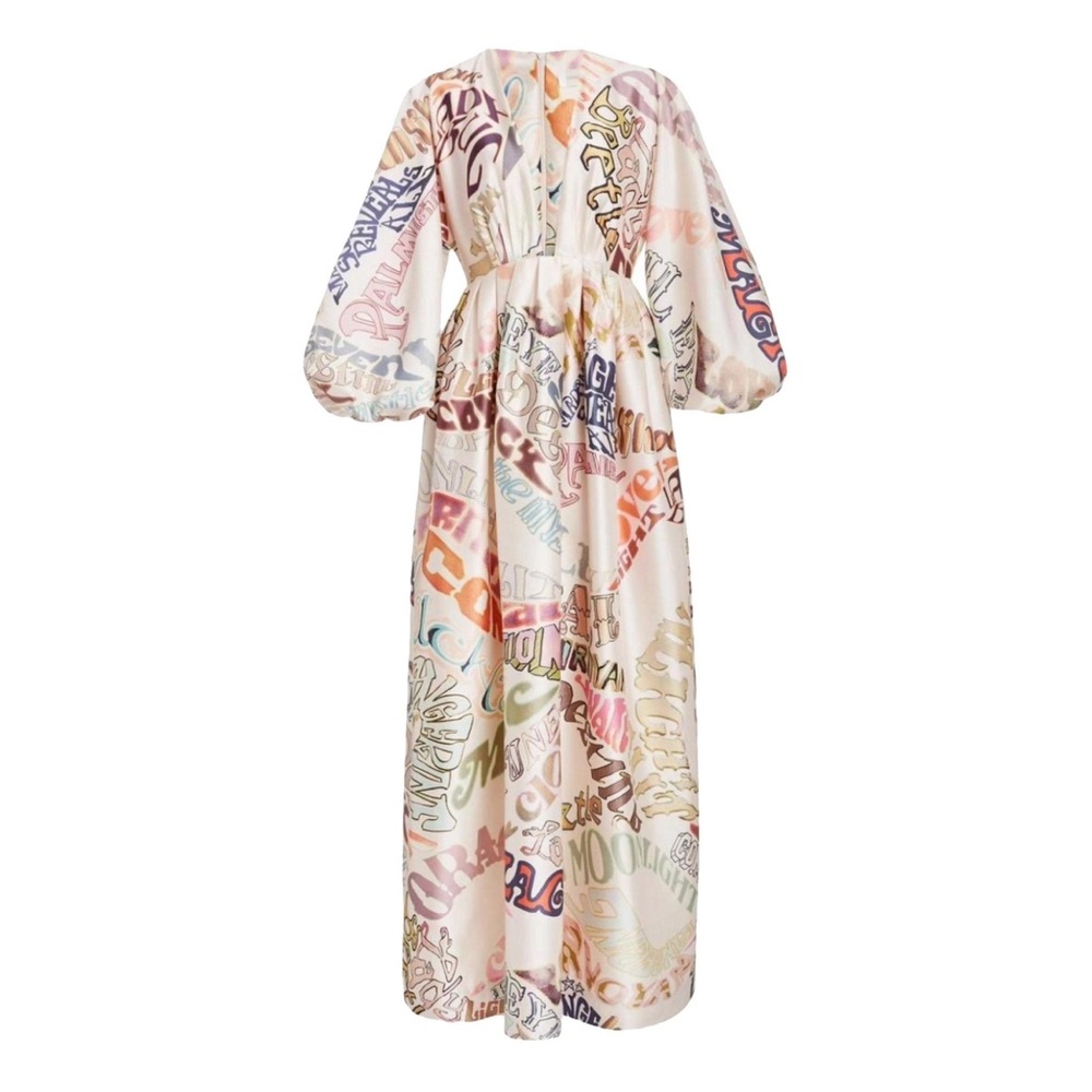 Zimmermann Silk Long Sleeve Dress